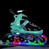 NA11230A GREEN LED SIZE XL(43-45) IN-LINE SKATES NILS EXTREME