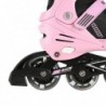 NA11230A PINK LED SIZE M(35-38) IN-LINE SKATES NILS EXTREME