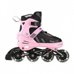 NA11230A PINK LED SIZE L(39-42) IN-LINE SKATES NILS EXTREME