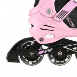 NA11230A PINK LED SIZE L(39-42) IN-LINE SKATES NILS EXTREME