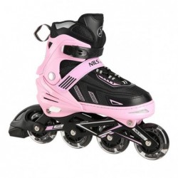 NA11230A PINK LED SIZE XL(43-45) IN-LINE SKATES NILS EXTREME