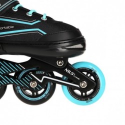 NA1169A TURQUOISE SIZE M(35-38) IN-LINE SKATES NILS EXTREME