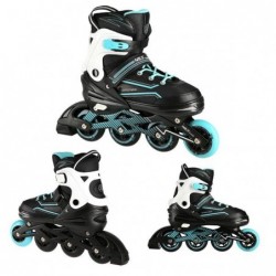 NA1169A TURQUOISE SIZE L(39-42) IN-LINE SKATES NILS EXTREME