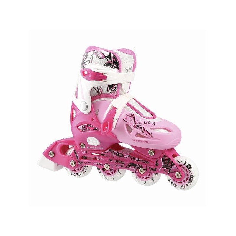 NH0320 A SET 4in1 PINK, SIZE M(35-38) INLINE/ICE-SKATES NILS EXTREME