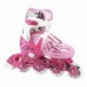 NH0320 A SET 4in1 PINK, SIZE M(35-38) INLINE/ICE-SKATES NILS EXTREME