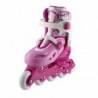 NH0320 A SET 4in1 PINK, SIZE M(35-38) INLINE/ICE-SKATES NILS EXTREME