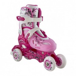 NH0320 A SET 4in1 PINK, SIZE M(35-38) INLINE/ICE-SKATES NILS EXTREME