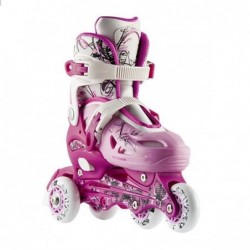 NH0320 A SET 4in1 PINK, SIZE M(35-38) INLINE/ICE-SKATES NILS EXTREME