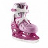 NH0320 A SET 4in1 PINK, SIZE M(35-38) INLINE/ICE-SKATES NILS EXTREME