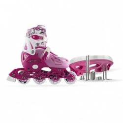 NH0320 A SET 4in1 PINK, SIZE M(35-38) INLINE/ICE-SKATES NILS EXTREME