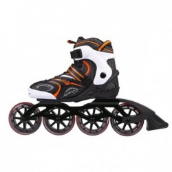 NA1060S BLACK-ORANGE SIZE 40 IN-LINE SKATES NILS EXTREME