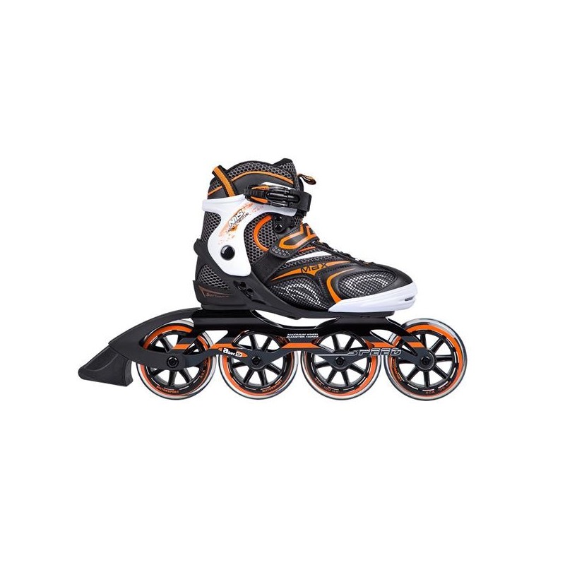 NA1060S BLACK-ORANGE SIZE 41 IN-LINE SKATES NILS EXTREME