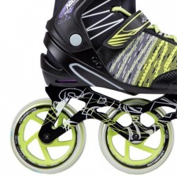 NA1206 BLACK-GREEN SIZE 40 IN-LINE SKATES NILS EXTREME