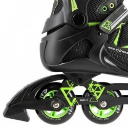 NA9022 BLACK/GREEN SIZE 39 IN-LINE SKATES NILS EXTREME