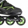 NA9022 BLACK/GREEN SIZE 39 IN-LINE SKATES NILS EXTREME