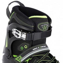 NA9022 BLACK/GREEN SIZE 39 IN-LINE SKATES NILS EXTREME