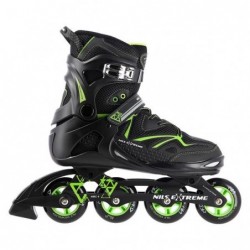 NA9022 BLACK/GREEN SIZE 45 IN-LINE SKATES NILS EXTREME