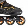 NA9022 BLACK/ORANGE SIZE 38 IN-LINE SKATES NILS EXTREME