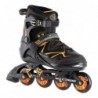 NA9022 BLACK/ORANGE SIZE 41 IN-LINE SKATES NILS EXTREME