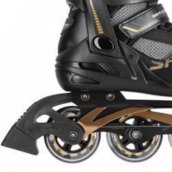 NA2150 BLACK-GOLD SIZE 37 IN-LINE SKATES NILS EXTREME