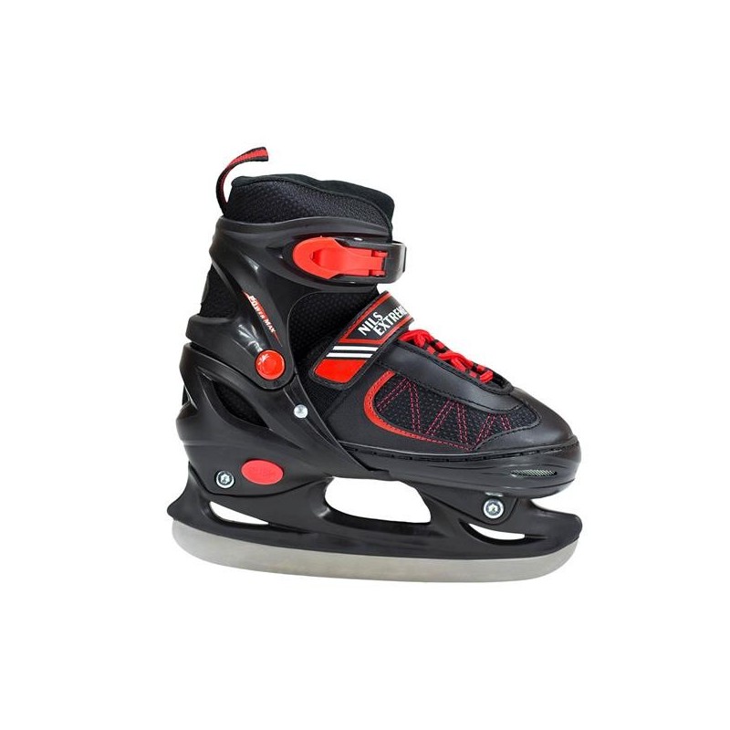 NH7103 A BLACK/RED SIZE L HOCKEY ICESKATES NILS EXTREME