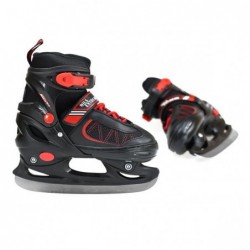 NH7103 A BLACK/RED SIZE L HOCKEY ICESKATES NILS EXTREME