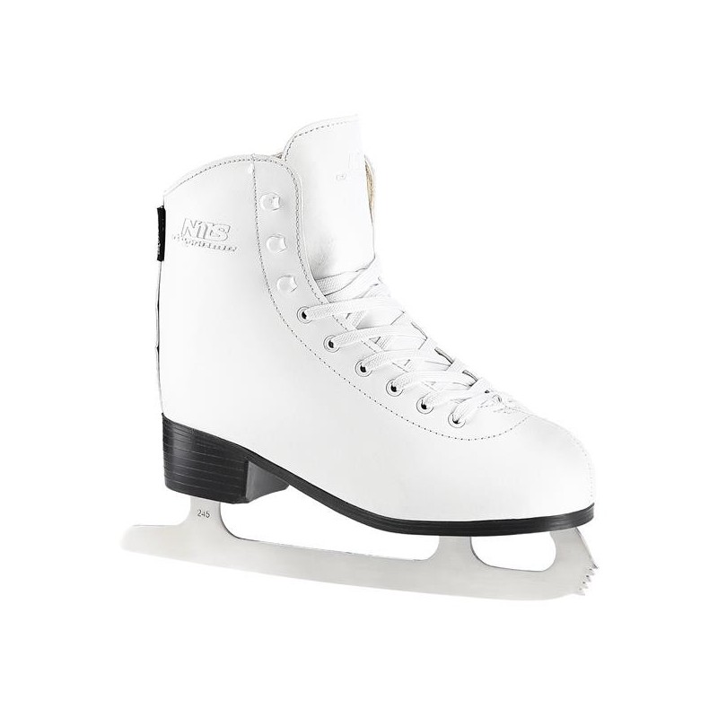 NF8565 S WHITE SIZE. 36 FIGURE ICE SKATES NILS EXTREME