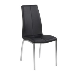 Chair ASAMA black chrome