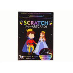 Scratch Coloring Book For Kids Kingdom