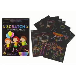 Scratch Coloring Book For Children School