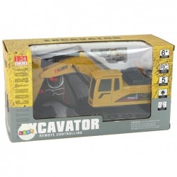 Vehicle Excavator R/C 1:24 Yellow