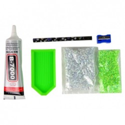 Creative Unicorn Kit DIY Diamonds Crystals Green