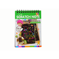 Scratchboard Notes For Kids Green