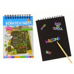 Scratchboard Notes For Kids Blue