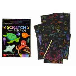 Coloring Scratch Book For...