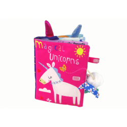 Soft Book Colorful Unicorn