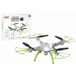 RC Drone X5HW White and Green