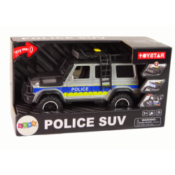 Off Road Police Car 1:14 Friction Drive