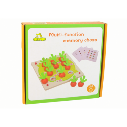 Wooden Carrots Memory Game