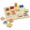 MASTERKIDZ Educational Board Sorter Shapes and Colors
