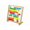 School abacus wooden colorful beads