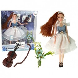 Baby Doll Emily Violin Flowers