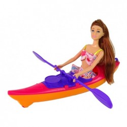 Set Doll Accessories Kayak Pink