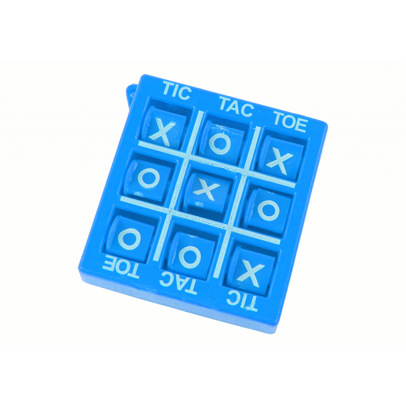 Tic Tac Toe Game 4.5 cm Blue