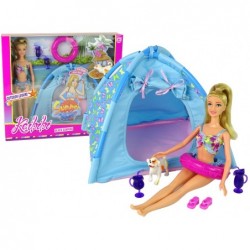 Set Doll Camping Tent...