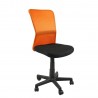 Рабочий стул BELICE черный оранжевый