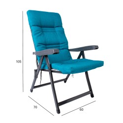 Chair CERVINO turquoise
