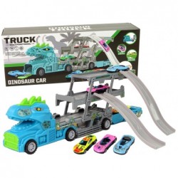 Tir Tow Truck Dinosaur Extendable with Launcher 3 Cars