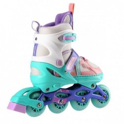 NJ1828A WHITE-MINT SIZE M(35-38) IN-LINE SKATES NILS EXTREME