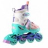 NJ1828A WHITE-MINT SIZE M(35-38) IN-LINE SKATES NILS EXTREME